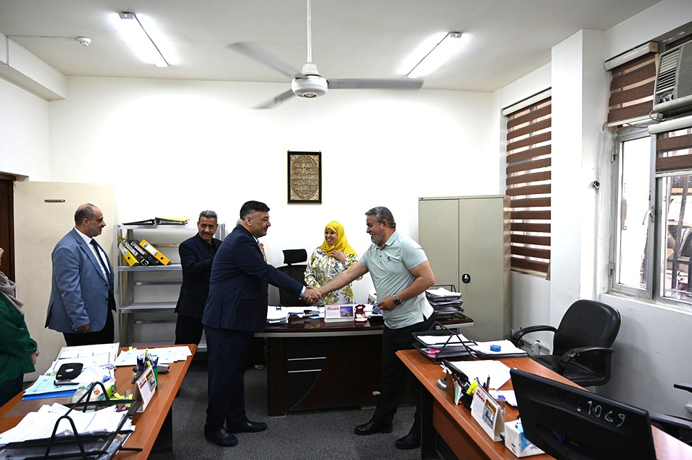 السيد المدير العام يهنئ منتسبي الشركة بمناسبة عيد الفطر المبارك