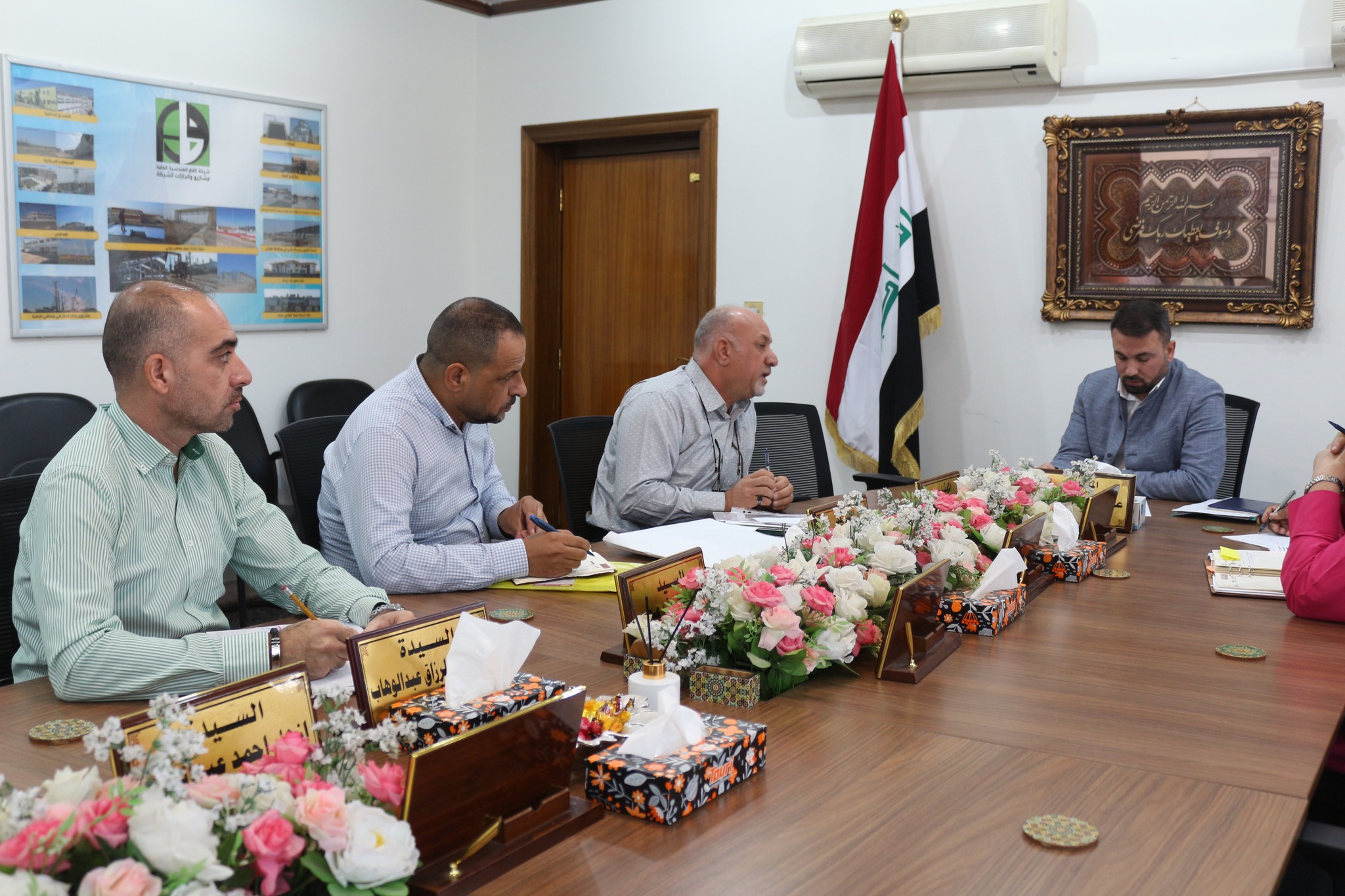مدير عام الشركة يشيد بجهود الكادر التنفيذي لمشروع ماء الدجيل بمحافظة صلاح الدين لإنجازه بأقل من التوقيتات العقدية وبمواصفات عالمية