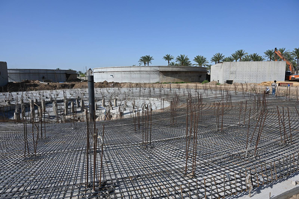 The supplementary works project for the water supply in Balad, Salah al-Din Governorate