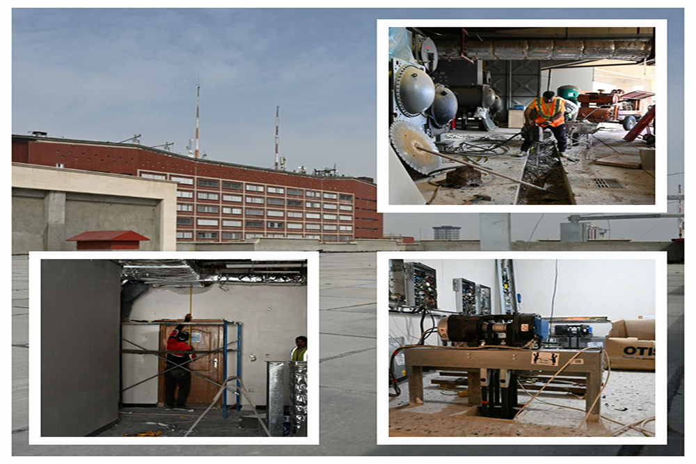 مشروع الأعمال التكميلية لمجمع أبنية وزارة التخطيط في بغداد