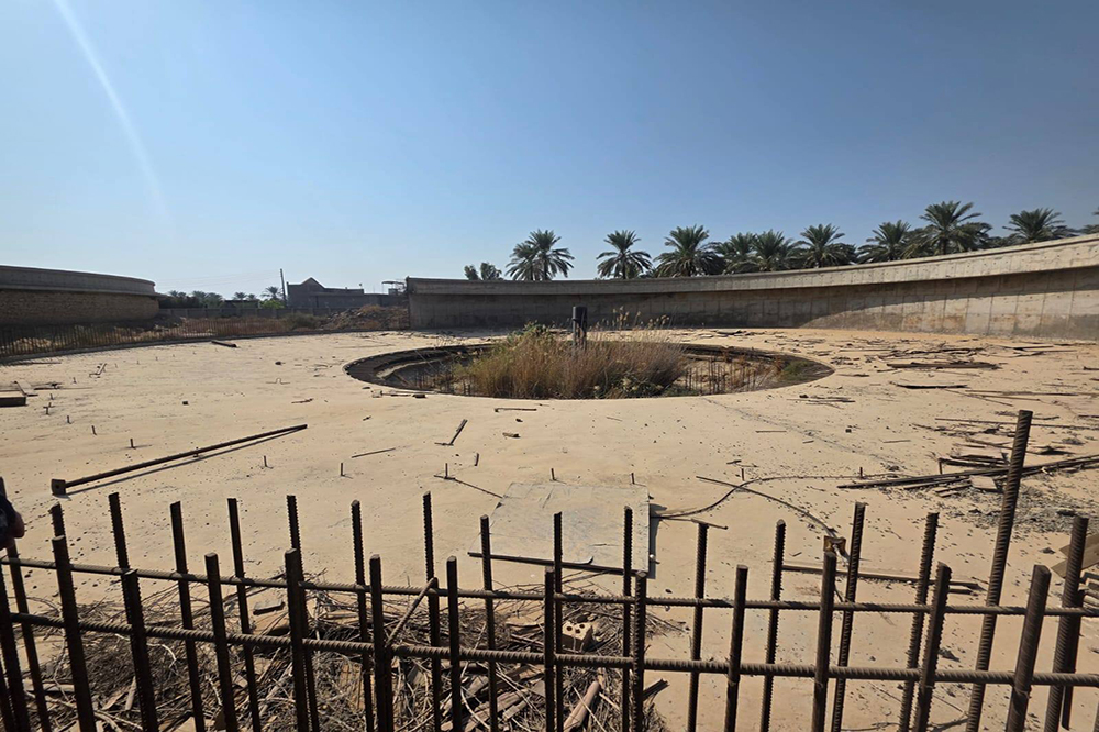 Water project Balad , in Salah al-Din Governorate