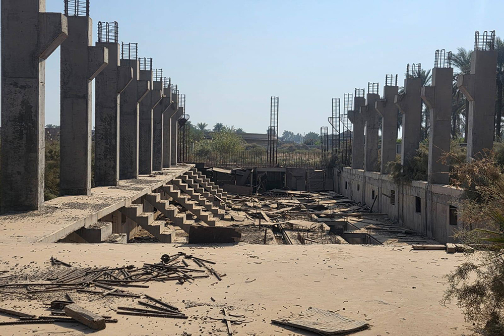 Water project Balad , in Salah al-Din Governorate