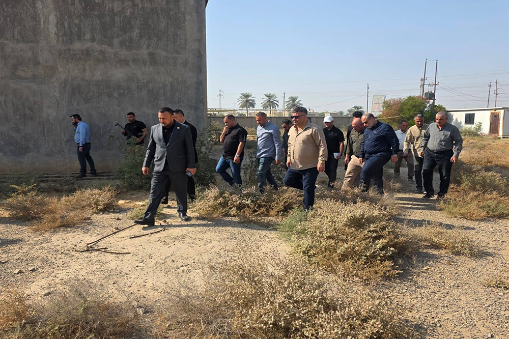 Water project Balad , in Salah al-Din Governorate