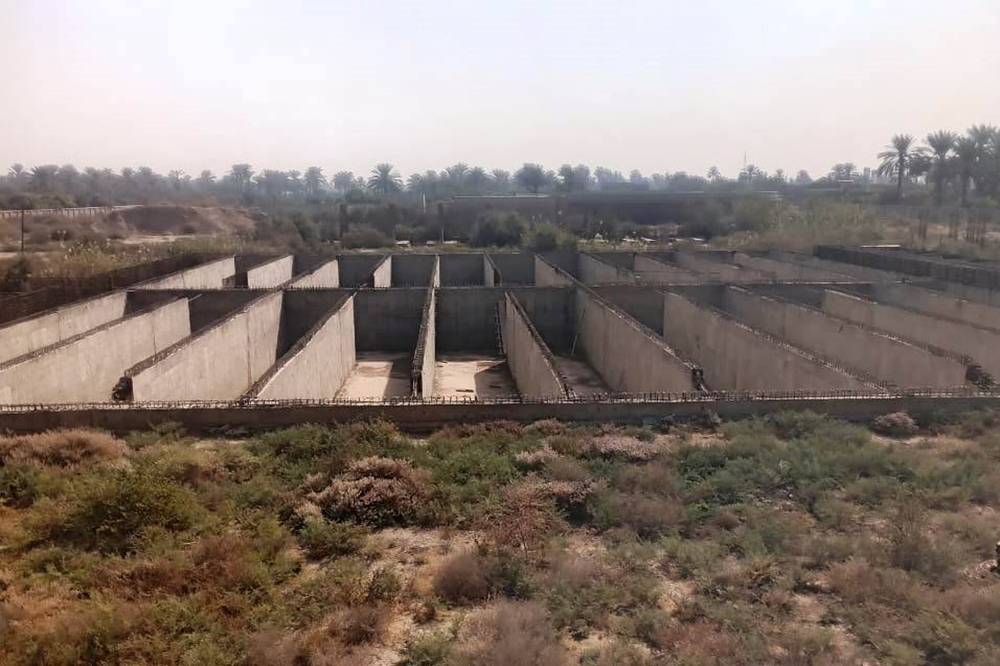 Water project Balad , in Salah al-Din Governorate