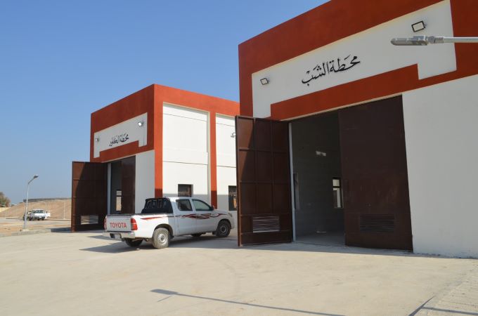 مدير عام شركة الفاو الهندسية العامة يشرف ميدانيا على التشغيل التجريبي لمشروع ماء الدجيل 
