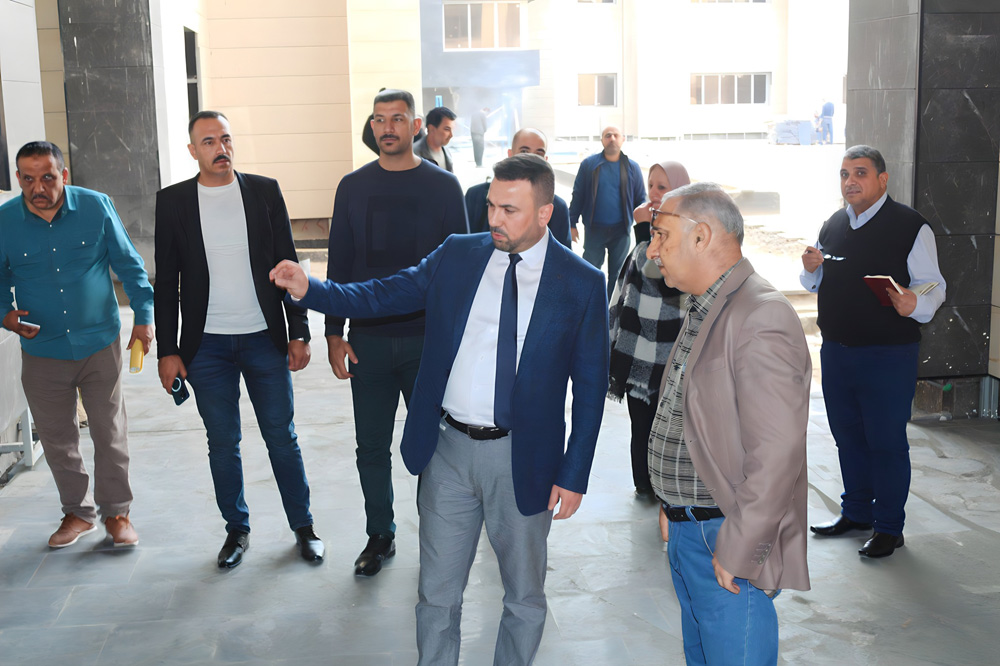 مشروع القاعات المدرجة وصالات العرض في جامعة النهرين بمحافظة بغداد