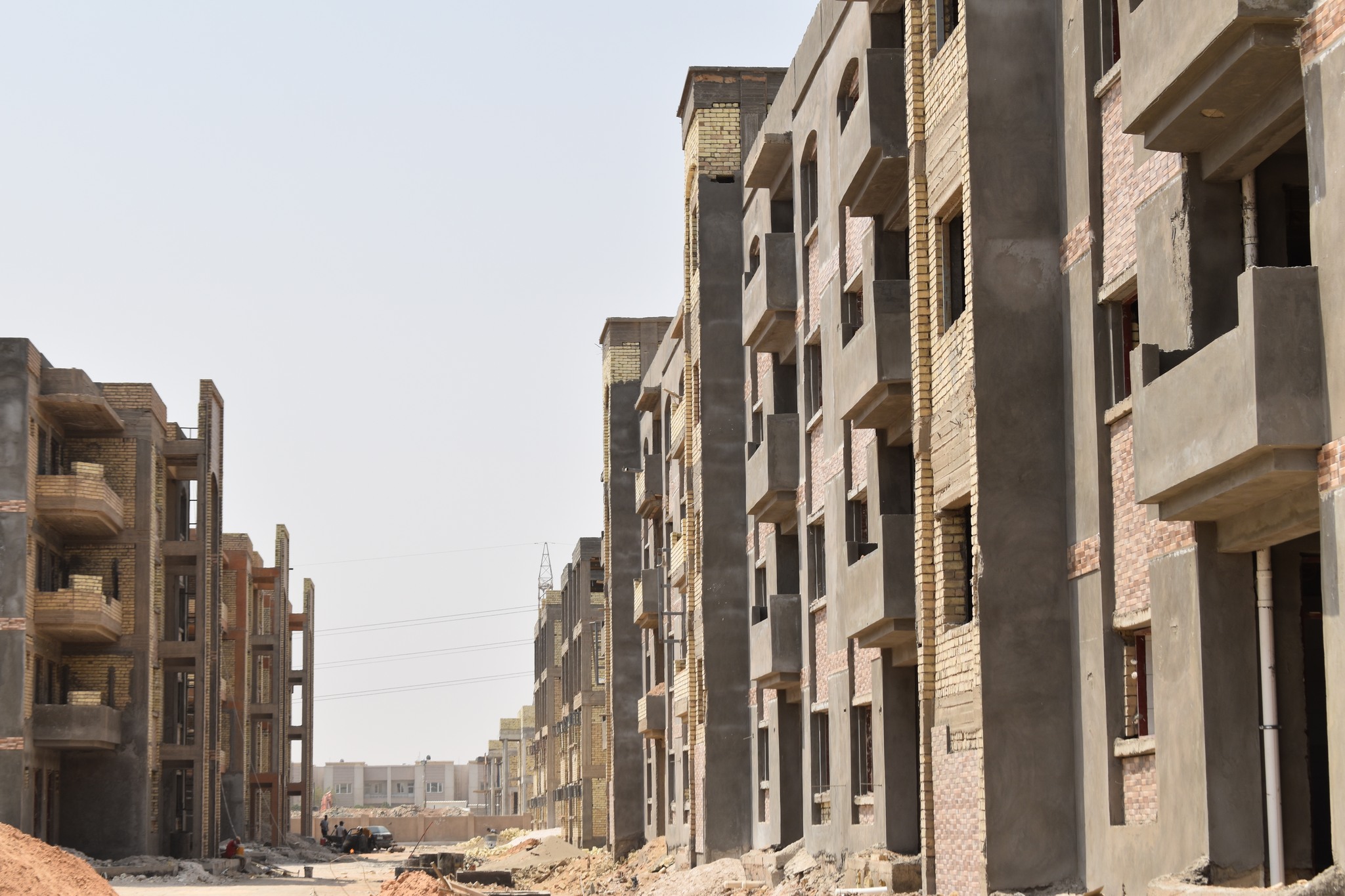 مدير عام شركة الفاو الهندسية العامة: الشركة تواصل العمل بمشروع مجمع الجزيرة السكني (2) في محافظة كربلاء المقدسة