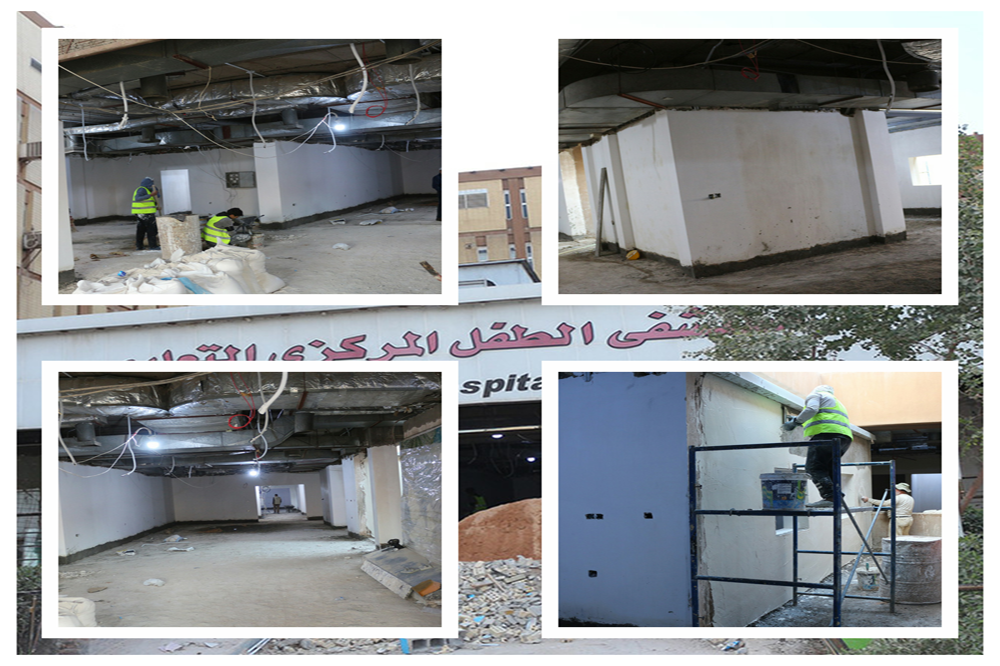 المدير العام يزور مستشفى الطفل المركزي / المرحة الثانية