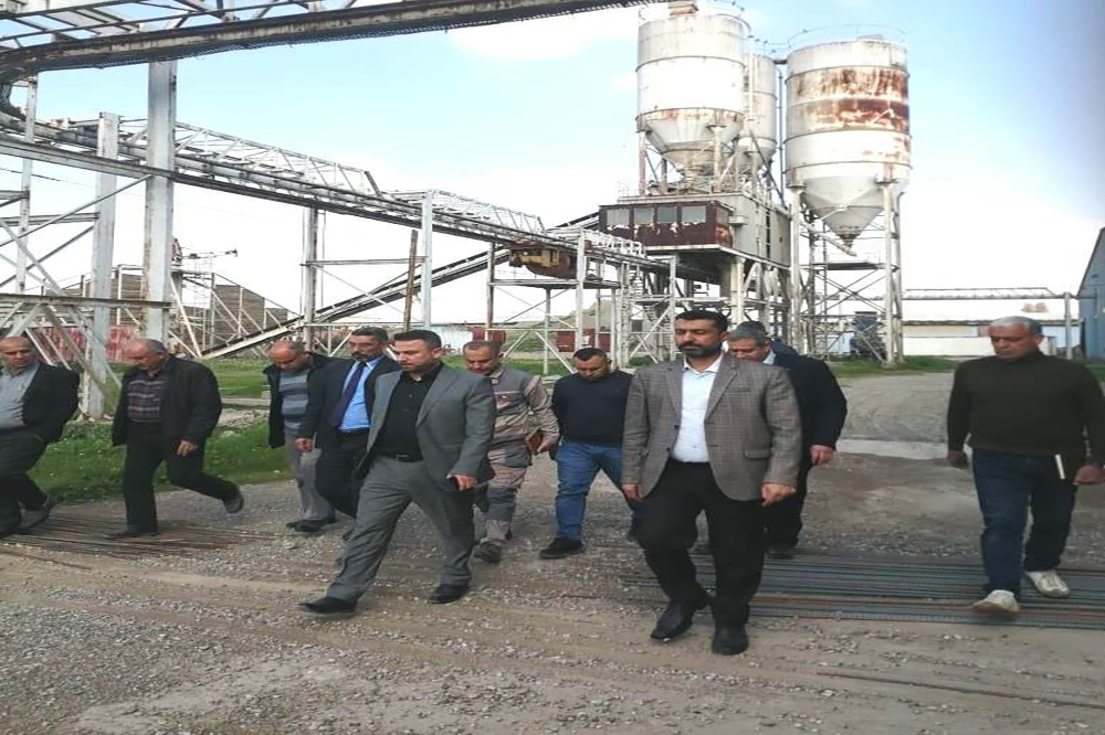 The General Manager visits the company's sites in Kirkuk and Nineveh governorates