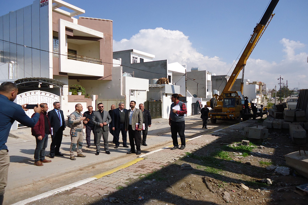 The General Manager visits the company's sites in Kirkuk and Nineveh governorates