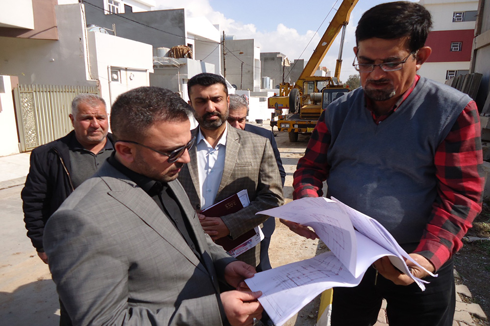 The General Manager visits the company's sites in Kirkuk and Nineveh governorates