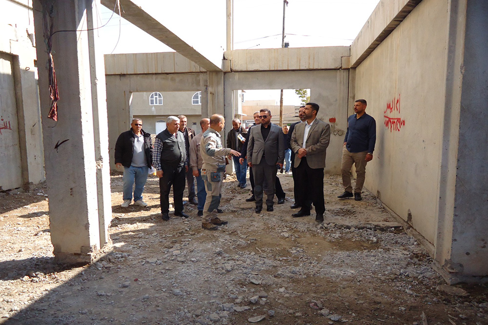 The General Manager visits the company's sites in Kirkuk and Nineveh governorates