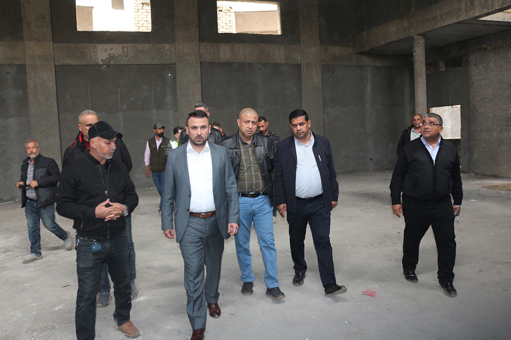 The Director General visits the project to establish a museum and cultural center in Muthanna Governorate