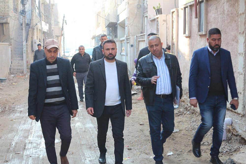 The Director General visits the Tobji Agricultural Development Project in Baghdad Governorate