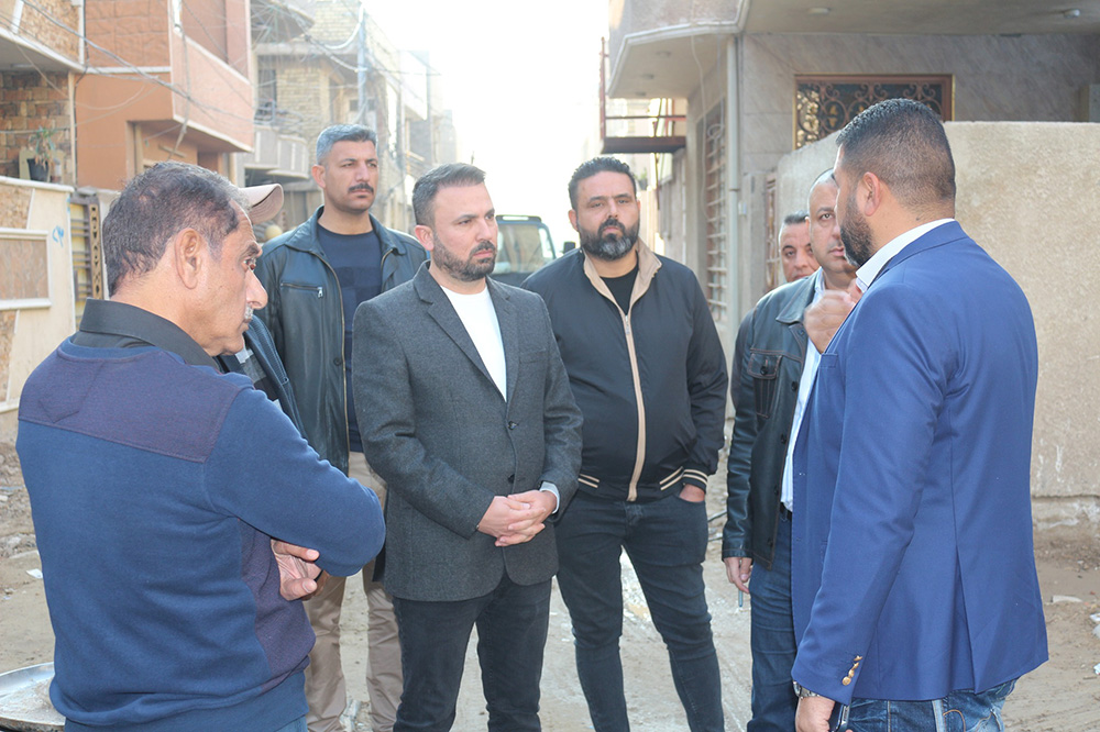 The Director General visits the Tobji Agricultural Development Project in Baghdad Governorate