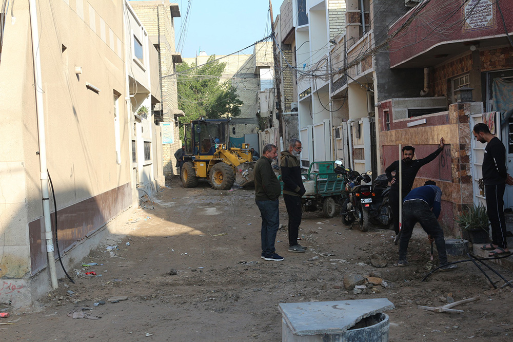 The Director General visits the Tobji Agricultural Development Project in Baghdad Governorate