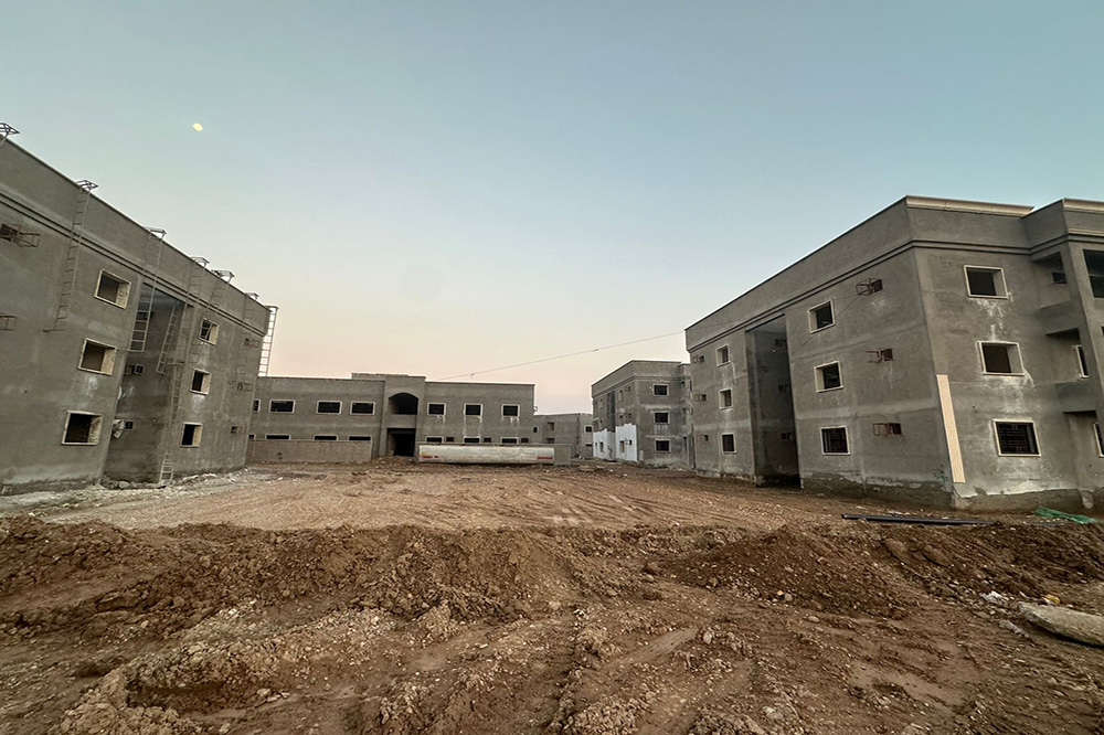 The General Director visits the Al-Khalis Residential Complex project in Diyala Governorate