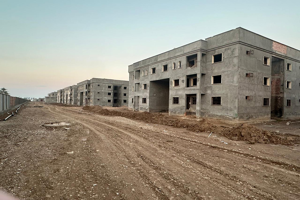 The General Director visits the Al-Khalis Residential Complex project in Diyala Governorate