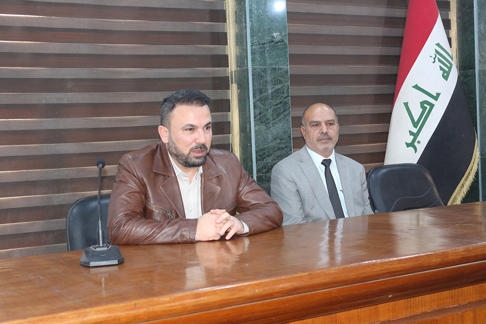 المدير العام يحضرحفل توديع علي محيسن حمزة لأحالته على التقاعد