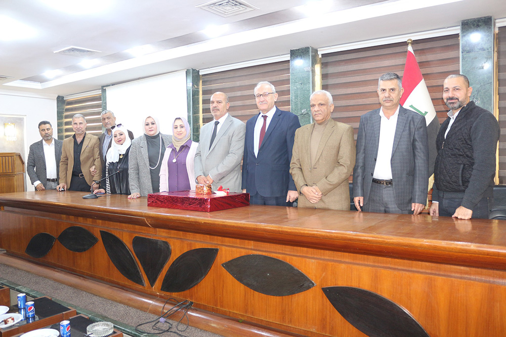 The General Director attends the farewell ceremony for Ali Muhaisen Hamzah, referring him to retirement