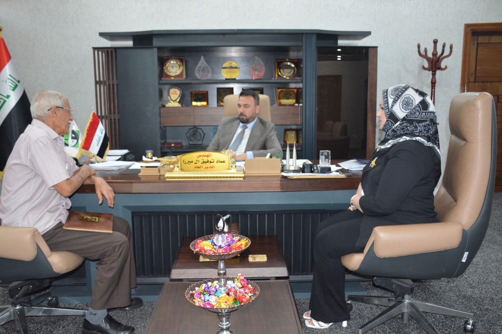 المقابلات الأسبوعية للسيد المدير العام