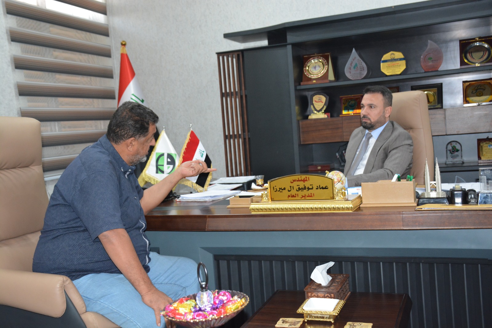 المقابلات الأسبوعية للسيد المدير العام