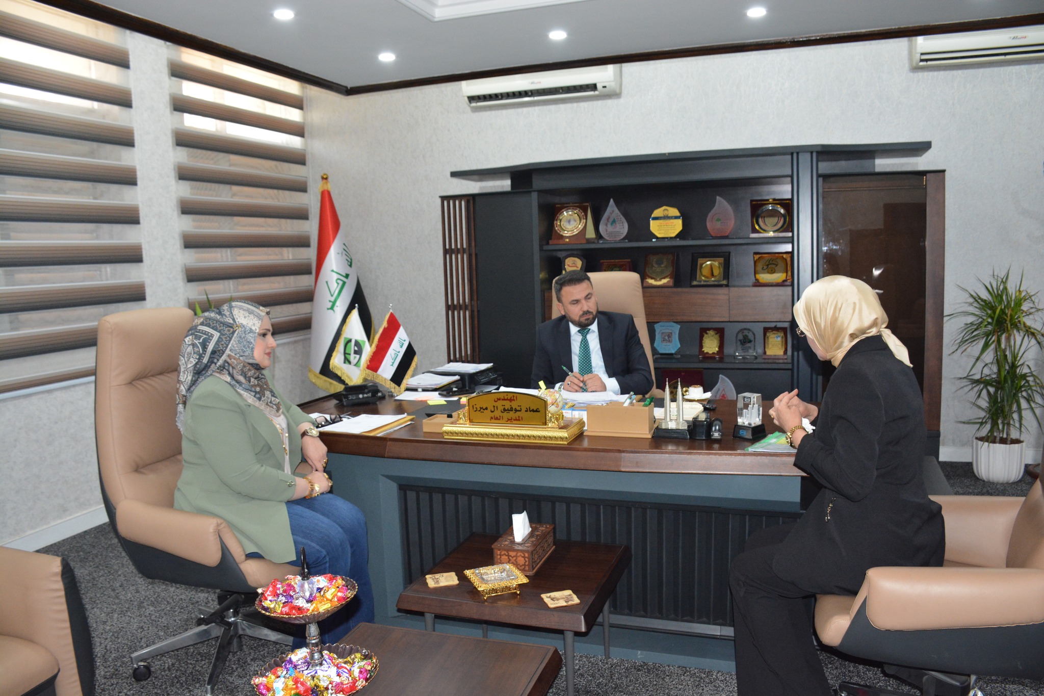 Weekly interviews with the General Manager of Al-Fao General Engineering Company
