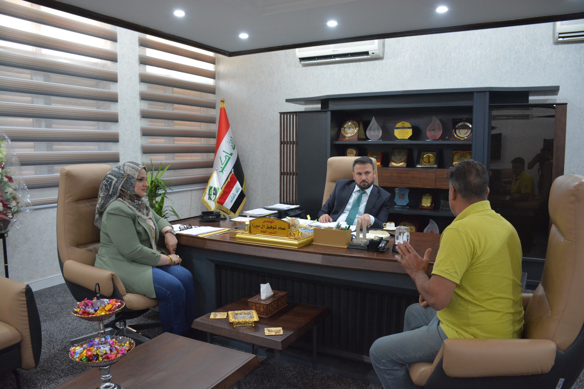 Weekly interviews with the General Manager of Al-Fao General Engineering Company