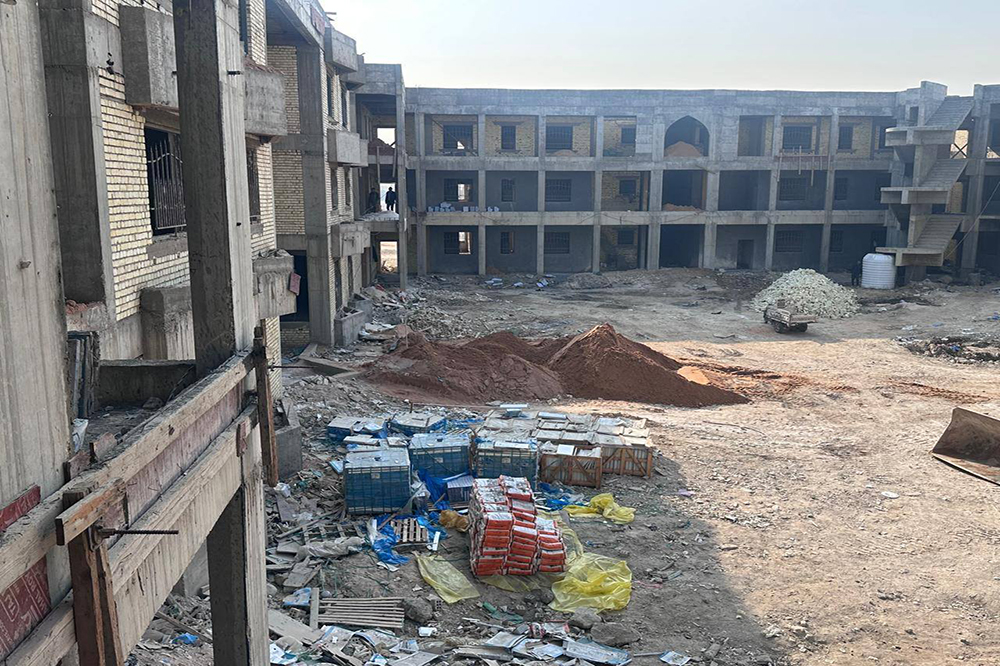 Project to construct dormitories for female students at the Sacred University of Karbala 