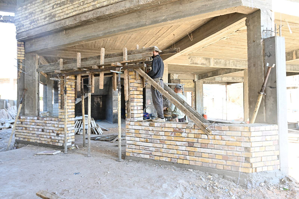 Rehabilitation project of the National Human Rights Network building in Anbar Governorate