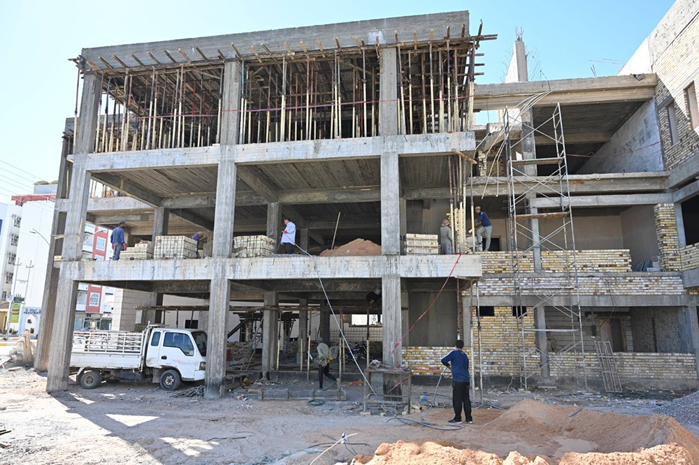 Rehabilitation project of the National Human Rights Network building in Anbar Governorate