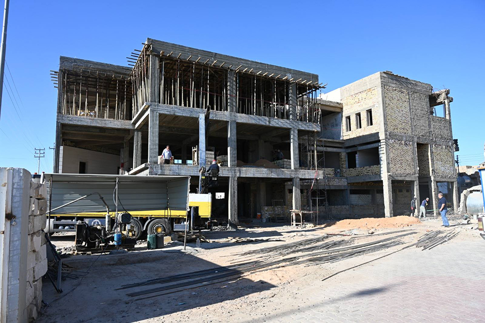 Rehabilitation project of the National Human Rights Network building in Anbar Governorate