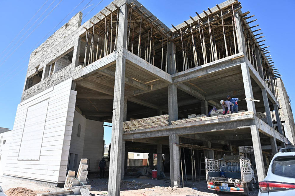 Rehabilitation project of the National Human Rights Network building in Anbar Governorate