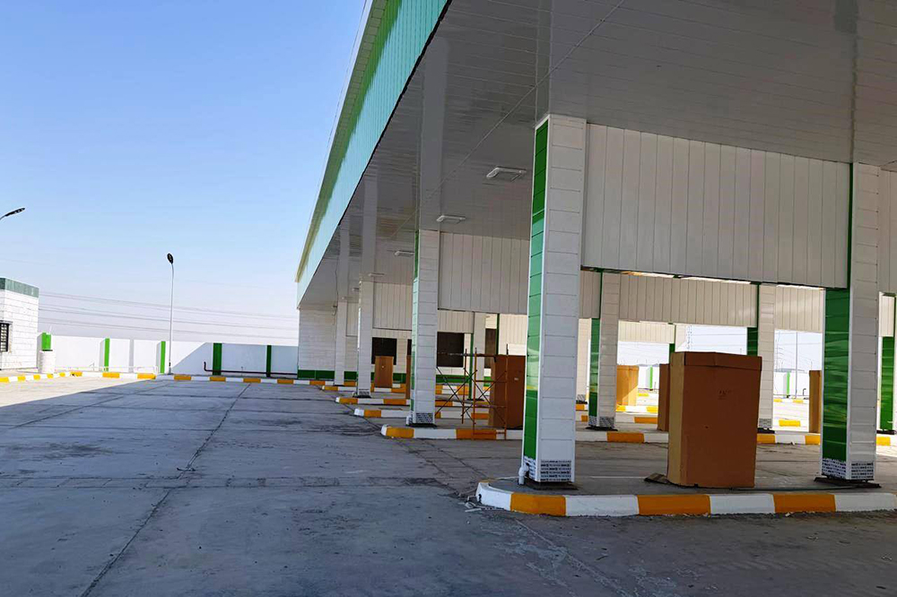 Rehabilitation of Al-Mirbad fuel station in Al-Zubair district, Basra Governorate
