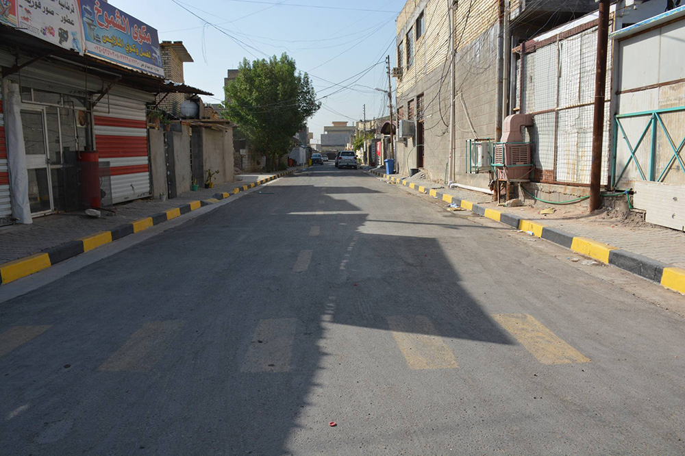 Rehabilitation project for locality (964), Al-Shumukh area in the Karrada municipality in Baghdad Governorate