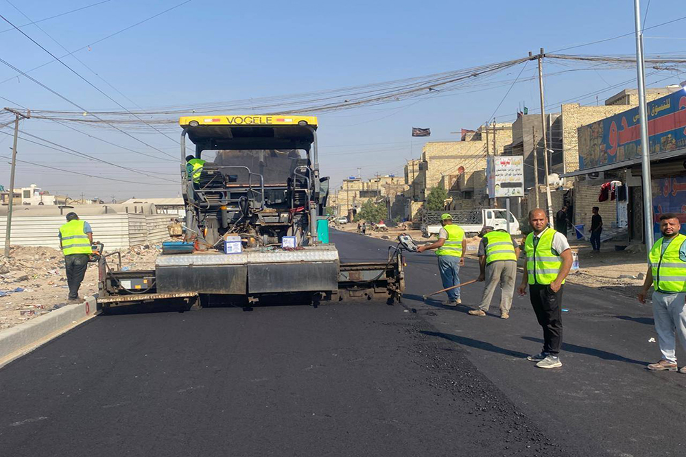 تأهيل منطقة الشعب في بغداد 