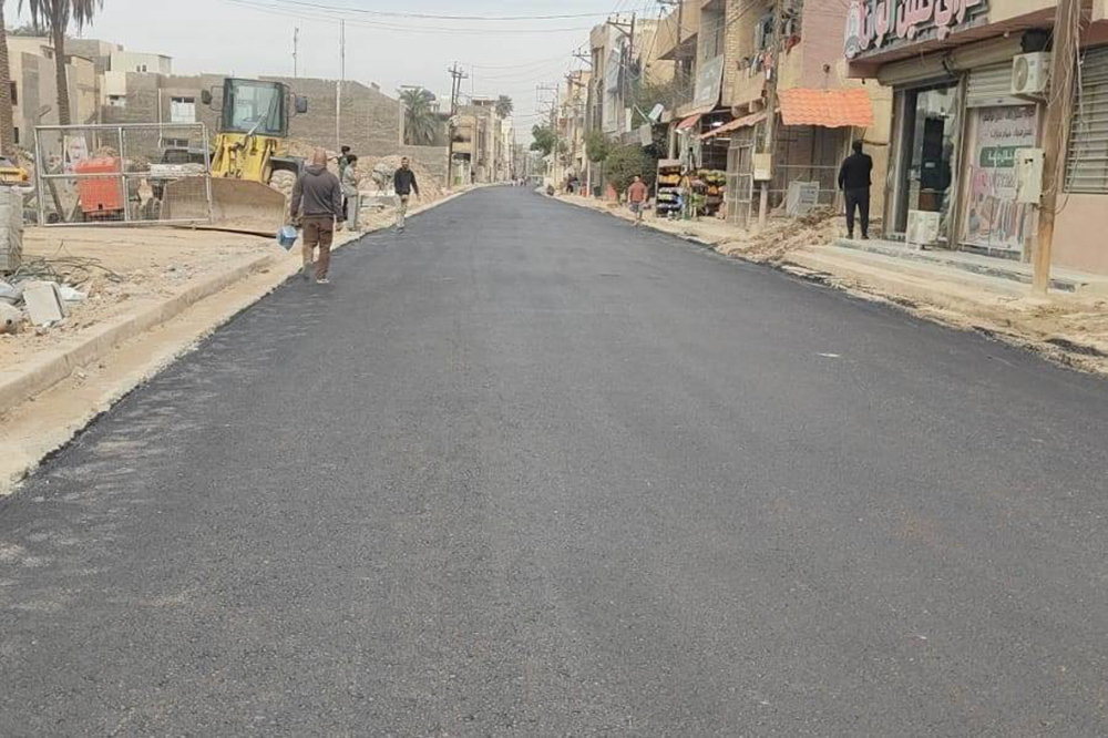 Rehabilitation and development of neighborhood (812) in the "Al-Dora Agricultural" area in the capital, Baghdad