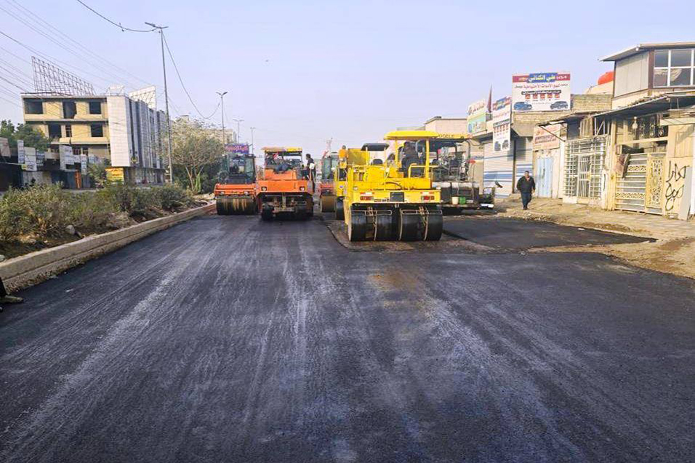 Development and rehabilitation of main streets in Al-Shaab Municipality, Baghdad