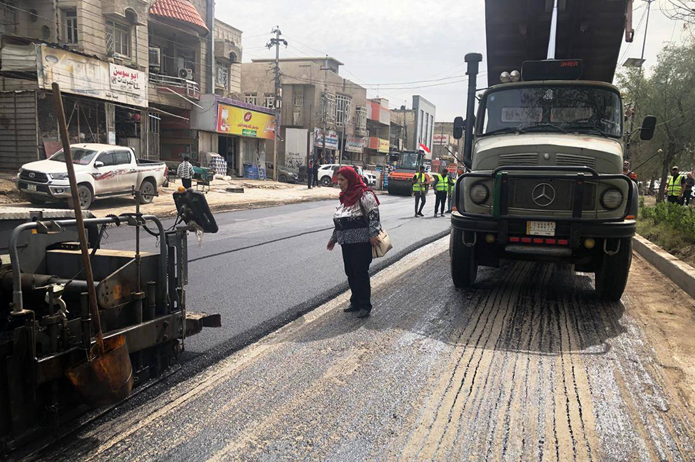 Development and rehabilitation of main streets in Al-Shaab Municipality, Baghdad