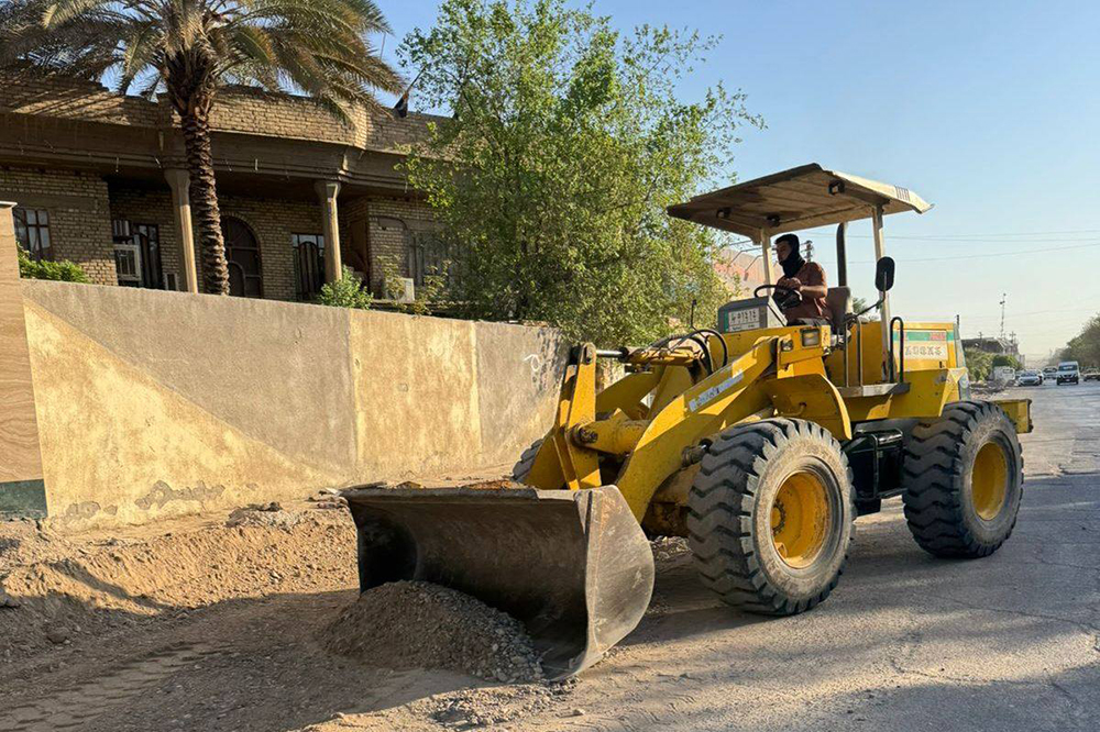 Project to develop and rehabilitate some streets and alleys in the Al-Shaab area of ​​Baghdad