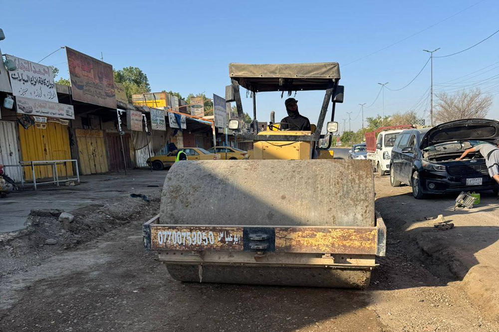 Project to develop and rehabilitate some streets and alleys in the Al-Shaab area of ​​Baghdad