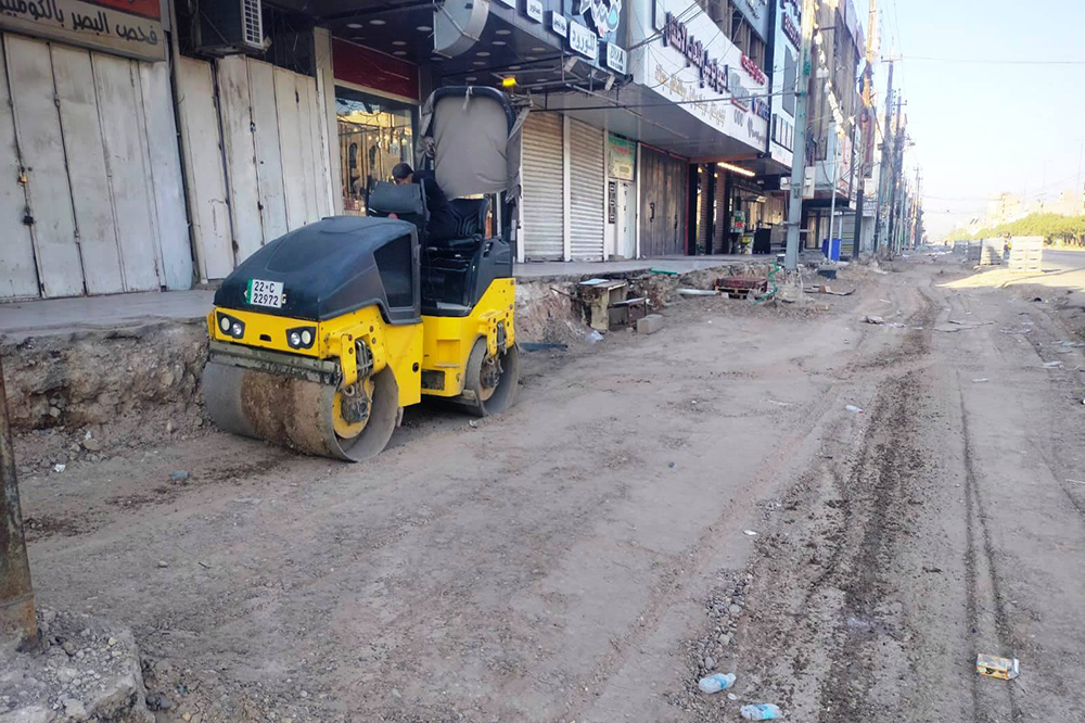 Project to develop and rehabilitate some streets and alleys in the Al-Shaab area of ​​Baghdad