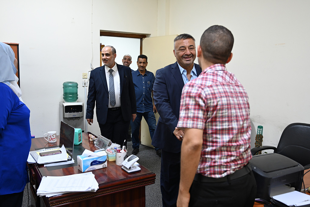 زيارة تهنئة بمناسبة عيد الأضحى المبارك