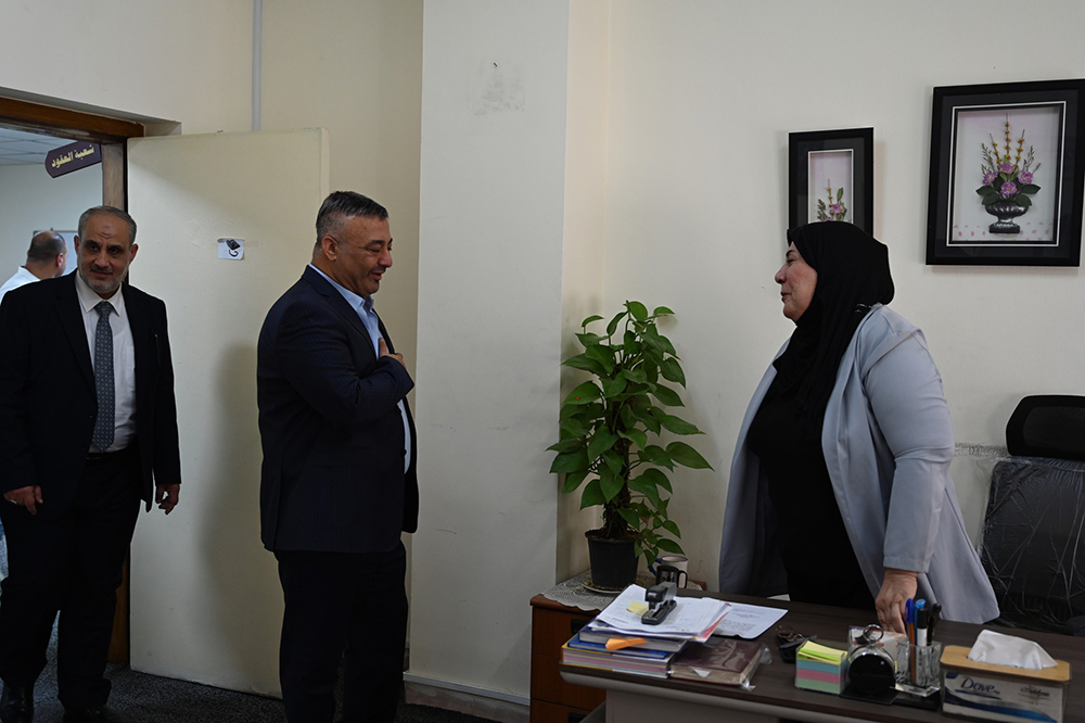 زيارة تهنئة بمناسبة عيد الأضحى المبارك