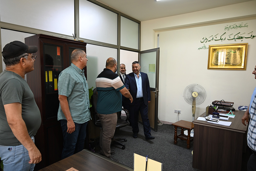 زيارة تهنئة بمناسبة عيد الأضحى المبارك