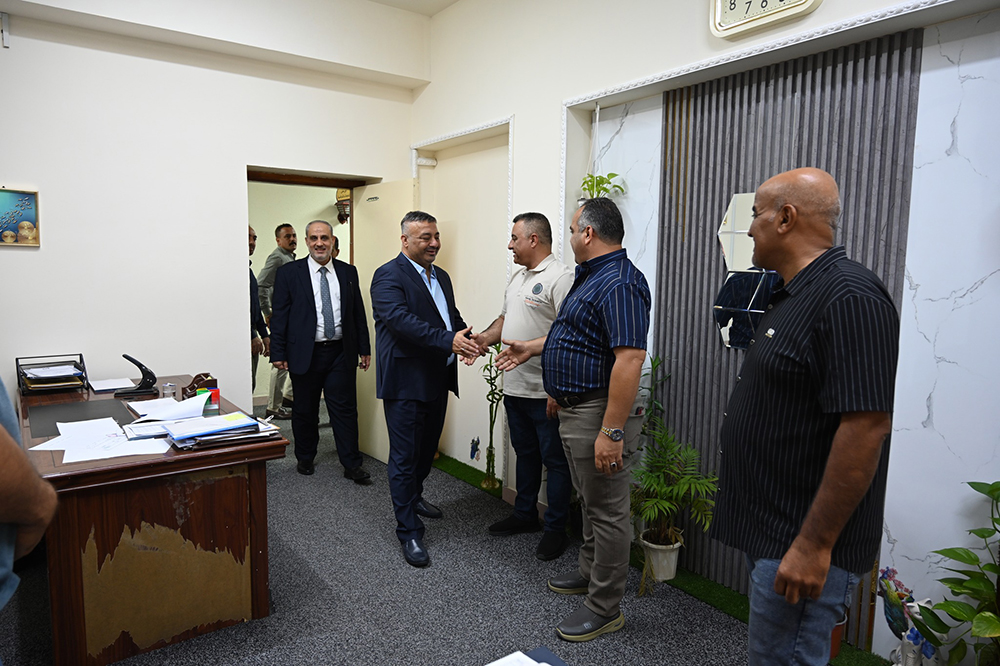 زيارة تهنئة بمناسبة عيد الأضحى المبارك