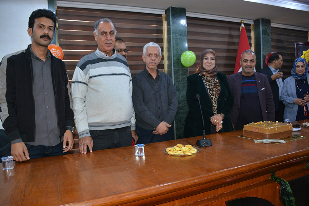 a farewell party for Mr. Ezz El-Din Hussein