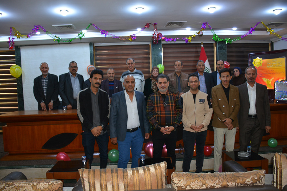 a farewell party for Mr. Ezz El-Din Hussein