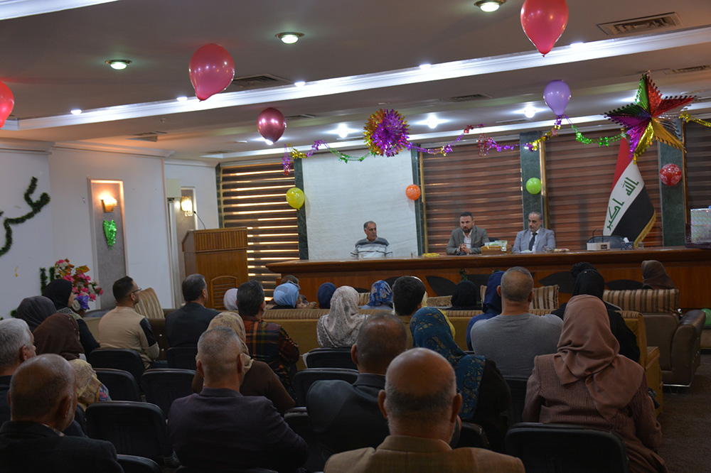 a farewell party for Mr. Ezz El-Din Hussein