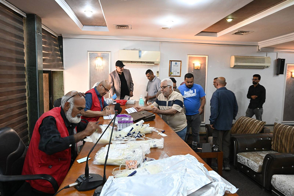  حملة طوعية للتبرع بالدم